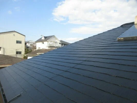 【海草郡】　T様邸<br>『キャメルベージュの外壁にブラックの屋根が温もり溢れる素敵な仕上がりに…✧₊°』ウルトラTOP塗布6