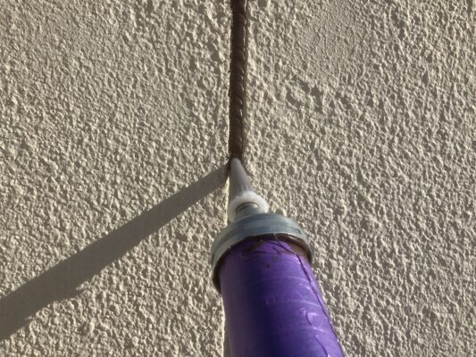 和歌山市密着の外壁塗装・屋根塗装専門店エースペイントの外壁の塗装　コーキング打設