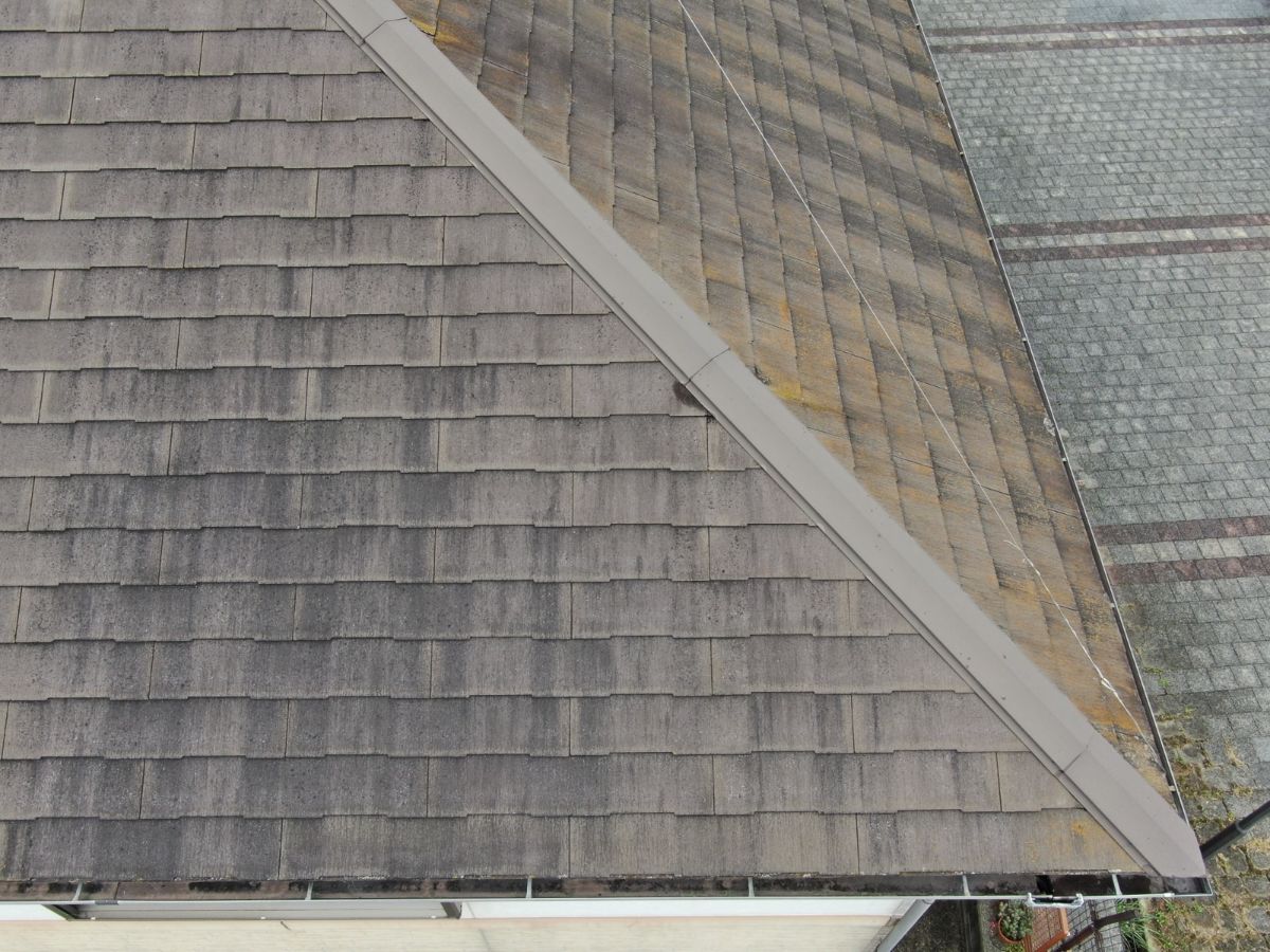 【和歌山市】　K様邸<br>『ベージュカラーの外壁にニューブラウンの屋根が穏やかな印象の素敵な仕上がりに…✧₊°』インテグラルコート塗布7