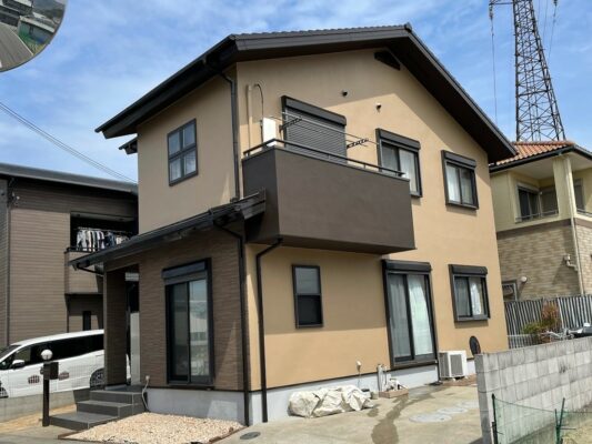 和歌山市密着の外壁塗装・屋根塗装専門店エースペイント　解体後全景