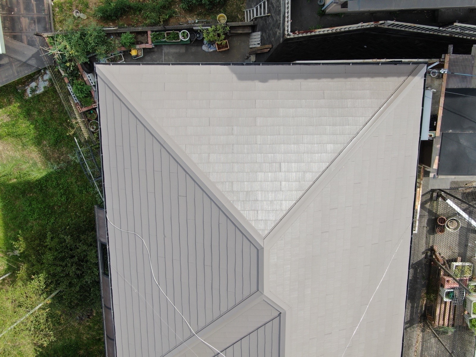 【和歌山市】　K様邸<br>『ガンメタルグレージュの屋根がシックな印象の素敵な仕上がりに…✧₊°』8