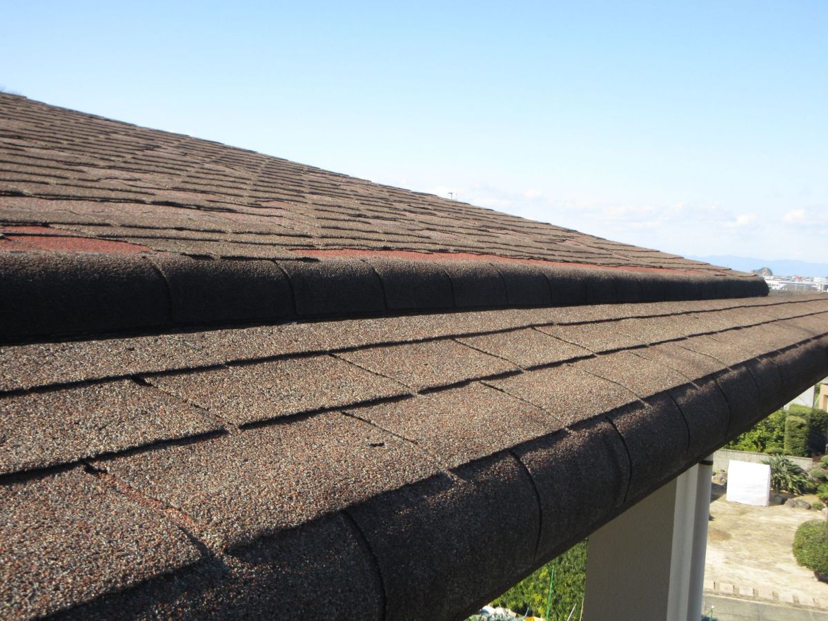 【有田市】　Ｅ様邸<br>『屋根カバー工法で耐久性バッチリ！落ち着いた印象の屋根が素敵な仕上がりに…✧₊°』7