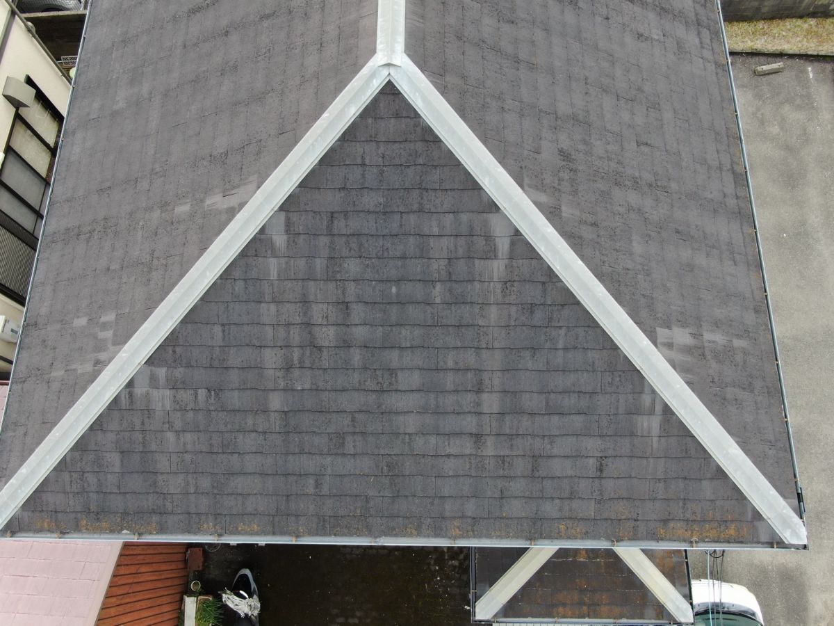 【和歌山市】　T様邸<br>『スモーキーブルーの外壁にダークグレーの屋根が重厚感溢れる素敵な仕上がりに…✧₊°』7