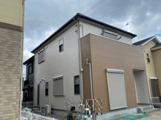 和歌山市密着の外壁塗装・屋根塗装専門店エースペイントの外壁の塗装と屋根の塗装　足場解体