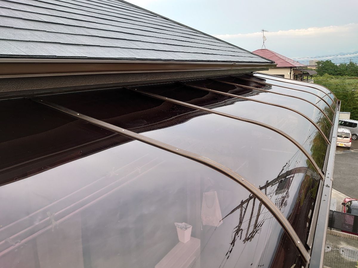 【和歌山市】　K様邸<br>『ニンバスの外壁とダークチョコレートダークグレーの屋根で品のある立派で素敵な仕上がりに…✧₊°』20