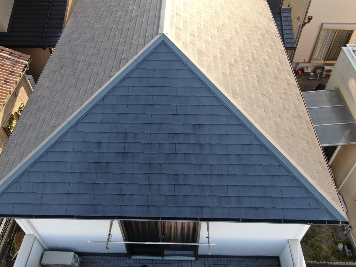 【和歌山市】　A様邸<br>『エクルグレージュの外壁にハンターグリーンの屋根で明るく優しい素敵な印象に…°˖✧』7