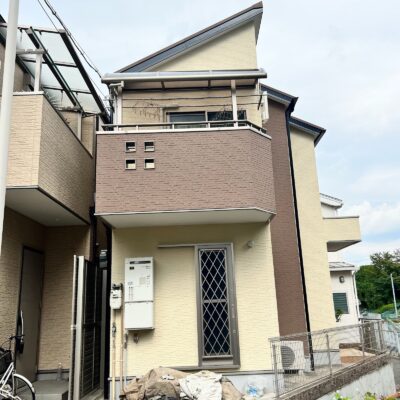 和歌山市地域密着の外壁塗装屋根塗装専門店のエースペイント　■【堺市】　D様邸　外壁塗装・屋根塗装・ベランダ塗装・付帯部塗装・コーキング工事　完工