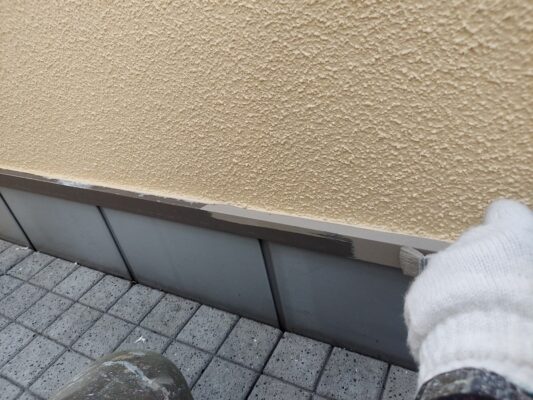 和歌山市地域密着の外壁塗装屋根塗装専門店エースペイント　■【和歌山市】　O様邸　外壁塗装・屋根塗装・付帯部塗装・コーキング工事・屋根カバー工事　水切り　上塗り