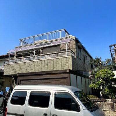 和歌山市地域密着の外壁塗装屋根塗装専門店エースペイント　■【岸和田市】　S様邸　外壁塗装・屋根塗装・付帯部塗装・ベランダ防水・コーキング工事　足場解体