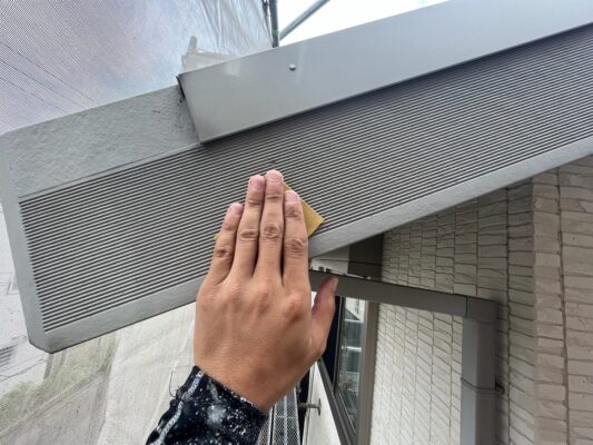 和歌山市地域密着の外壁塗装屋根塗装専門店エースペイント■【海南市】　Ｈ様邸　外壁塗装・屋根塗装・付帯部塗装・コーキング工事　破風　ケレン作業