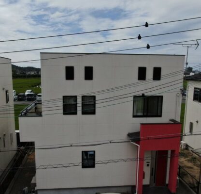 和歌山市地域密着の外壁塗装屋根塗装専門店のエースペイント　■【和歌山市】　T様邸　外壁塗装・屋根塗装・付帯部塗装・ベランダ防水・コーキング工事　塗装前