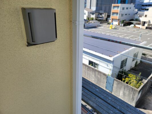 和歌山市密着の外壁塗装・屋根塗装専門店エースペイントの付帯部の塗装　竪樋　施工完了