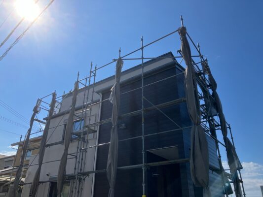 和歌山市地域密着の外壁塗装屋根塗装専門店エースペイントで■【和歌山市】　H様邸　屋根塗装・外壁塗装・付帯部塗装・コーキング工事　足場解体