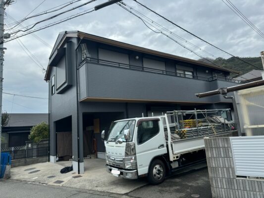 和歌山市地域密着の外壁塗装屋根塗装専門店エースペイント　■【和歌山市】　U様邸　外壁塗装・屋根塗装・付帯塗装・コーキング工事 ～和歌山市　紀の川市　岩出市　海南市　橋本市　有田郡　泉南市　岬町　外壁塗装　屋根塗装　専門店～ 【和歌山市　外壁塗装　屋根塗装】