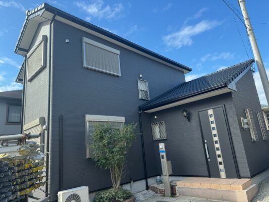 和歌山市密着の外壁塗装屋根塗装専門店のエースペイントの外壁塗装と屋根塗装　岩出市　足場　解体