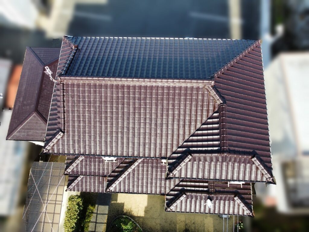 【和歌山市】　K様邸<br>『外壁はダスキッシュグレージュとフォーングレージュの2色仕上げ、屋根はコーヒーブラウンで優しい色合いの仕上がりに…✧₊°』2