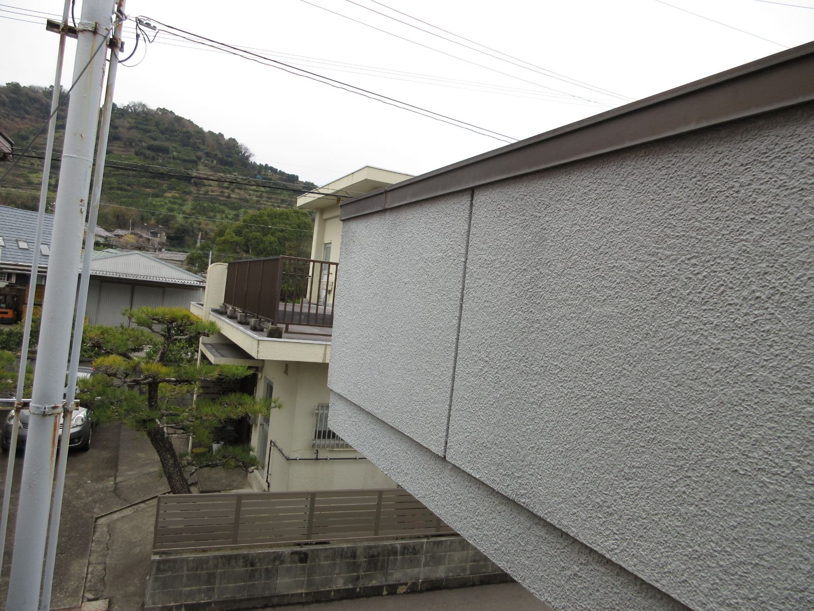 【海南市】　S様邸<br>『外壁はレディッシュベージュとフォーングレージュの2色仕上げ、屋根はダークチョコレートで温かみのある仕上がりに…✧₊°』9